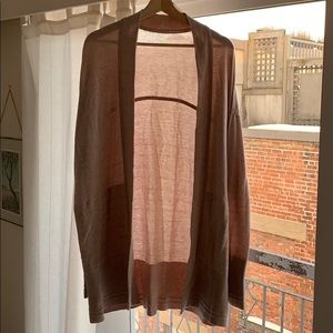 Lululemon Cashmere Cardigan